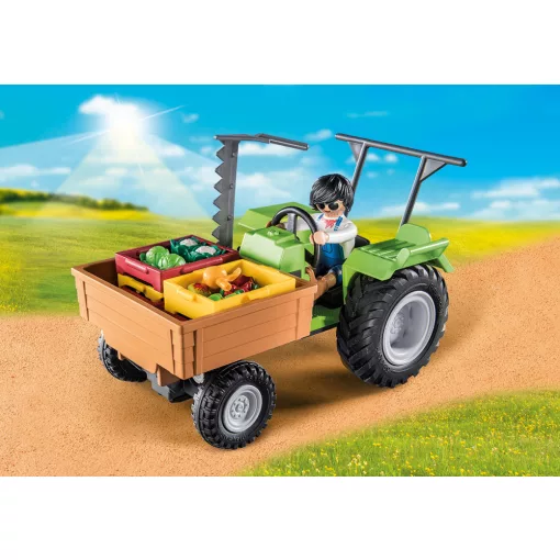 Playmobil 71249 Traktor utánfutóval