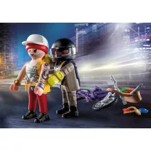 Playmobil 71255 Mortoros rendőr és ékszertolvaj