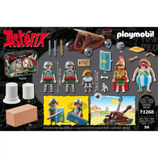 Playmobil 71268 Asterix és Obelix - Skiccpausz és a csata a palotáért