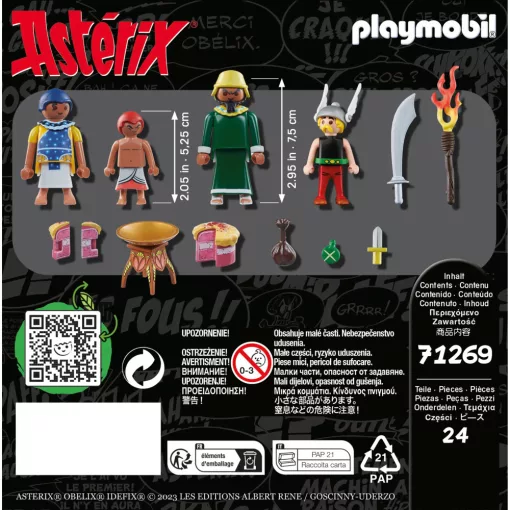 Playmobil 71269 Asterix és Obelix - Nóniusz mérgezett tortája