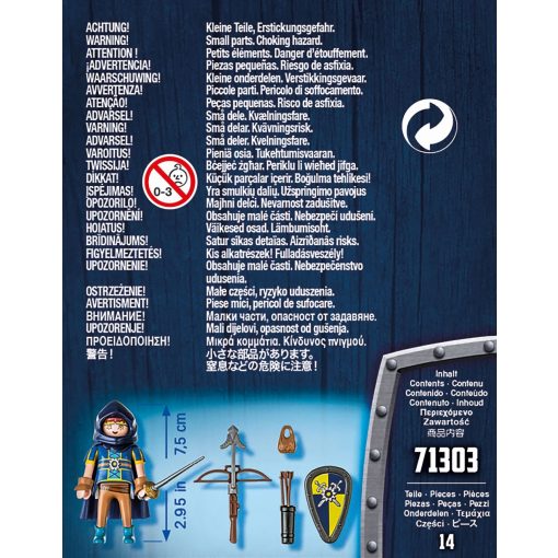 Playmobil 71303 Novelmore - Gwynn íjász fegyverekkel