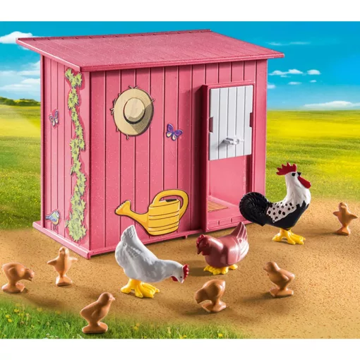Playmobil 71308 Tyúkól csibékkel