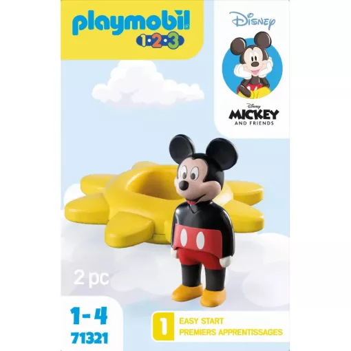 Playmobil 71321 1.2.3 Disney Mickey napocskás csörgője