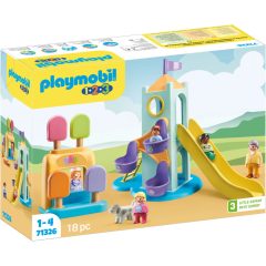 Playmobil 71326 1.2.3 Játszótér fagyizóval