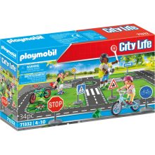 Playmobil 71332 Biciklis KRESZ tanóra