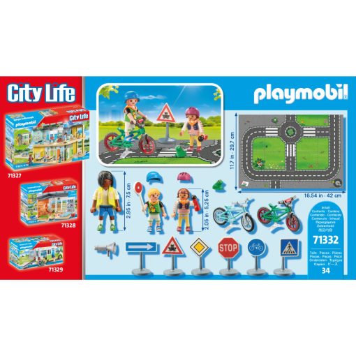 Playmobil 71332 Biciklis KRESZ tanóra