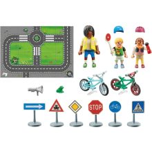 Playmobil 71332 Biciklis KRESZ tanóra