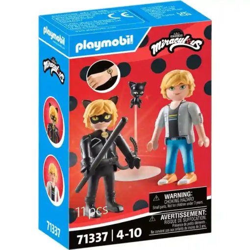 Playmobil 71337 Miraculous: Adrien és Fekete Macska