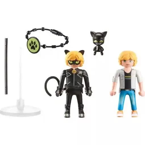 Playmobil 71337 Miraculous: Adrien és Fekete Macska