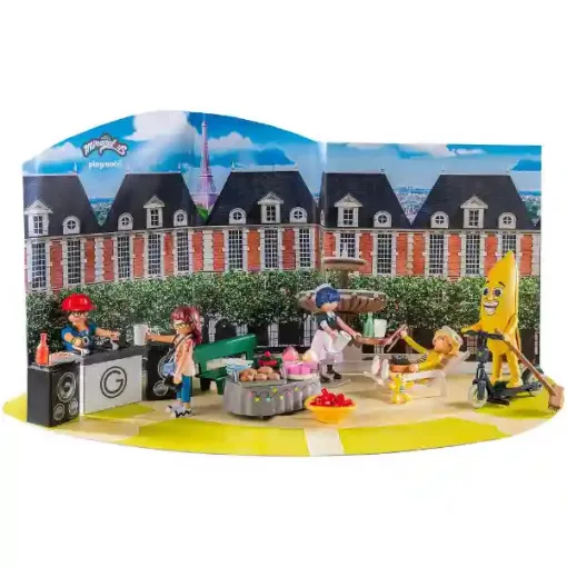 Playmobil 71344 Karácsony - Miraculous adventi kalendárium, naptár - Piknik Párizsban