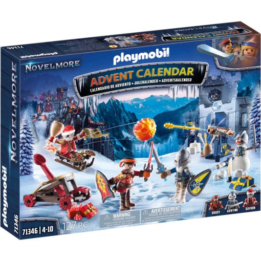 Playmobil 71346 Karácsony - Novelmore adventi kalendárium, naptár - Csata a hóban