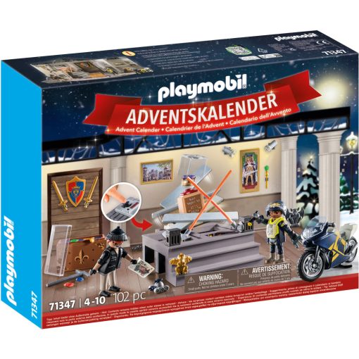 Playmobil 71347 Karácsony - Adventi kalendárium, naptár - Múzeumi rablás