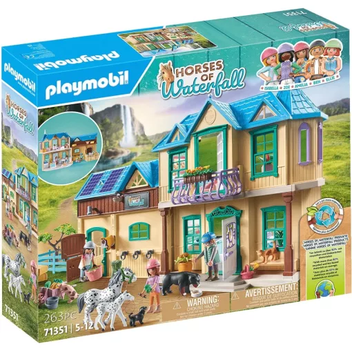 Playmobil 71351 Horses of Waterfall - Lovarda (csomagolássérült)