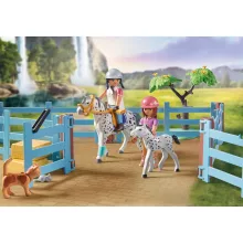 Playmobil 71351 Horses of Waterfall - Lovarda (csomagolássérült)
