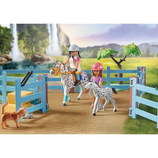 Playmobil 71351 Horses of Waterfall - Lovarda (csomagolássérült)