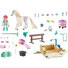 Playmobil 71354 Horses of Waterfall - Isabella és Lioness lómosóval