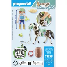 Playmobil 71358 Horses of Waterfall - Ellie és Sawdust western lovasgyakorlatai