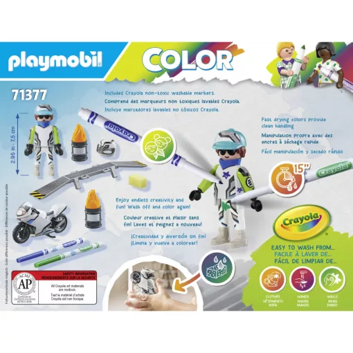 Playmobil 71377 Color - Motor színező filctollal