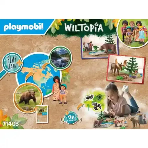 Playmobil 71403 Wiltopia - Kirándulás Észak-Amerika vadállataihoz