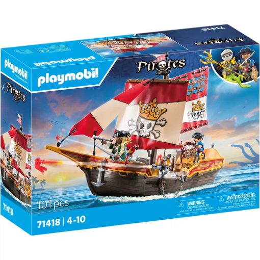 Playmobil 71418 Vitorlás kalózhajó