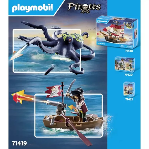 Playmobil 71419 Kalóz vs. óriáspolip
