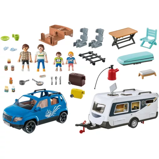 Playmobil 71423 Lakókocsi autóval