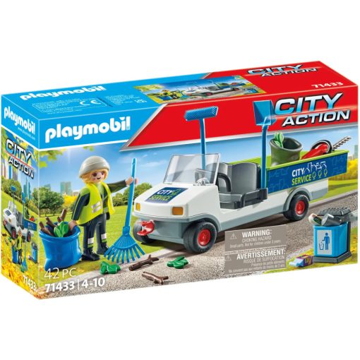 Playmobil 71433 Várostakarító autó