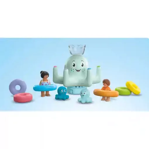 Playmobil 71438 Junior Aqua Tinti - Színes polip fürdőjáték