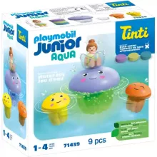 Playmobil 71439 Junior Aqua Tinti - Színes medúza család fürdőjáték