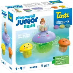   Playmobil 71439 Junior Aqua Tinti - Színes medúza család fürdőjáték