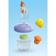 Playmobil 71439 Junior Aqua Tinti - Színes medúza család fürdőjáték