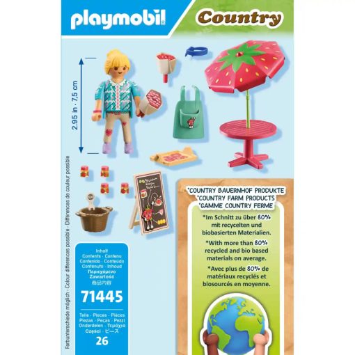 Playmobil 71445 Eperlekvár stand
