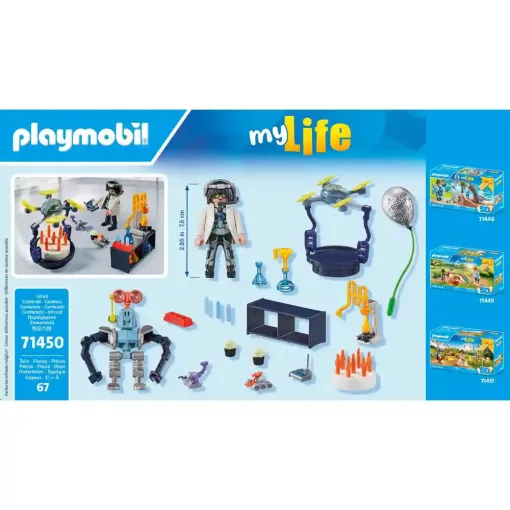 Playmobil 71450 Kutató robotokkal