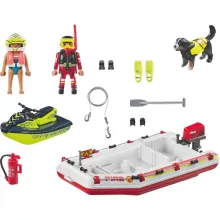 Playmobil 71464 Tűzoltócsónak jet-skivel