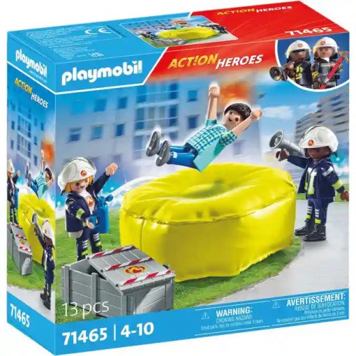 Playmobil 71465 Tűzoltók légpárnával