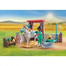 Playmobil 71471 Állatorvos szamarakkal a farmon