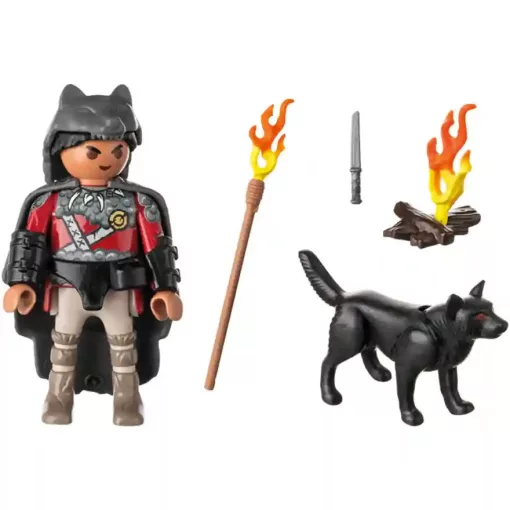 Playmobil 71482 Harcos farkassal