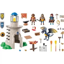 Playmobil 71483 Novelmore - Vártorony kovácsműhellyel és sárkánnyal