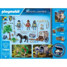 Playmobil 71484 Novelmore - Kincsszállító lovaskocsi kirablása