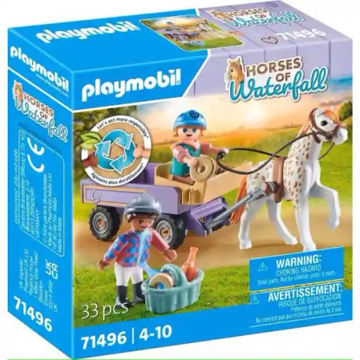 Playmobil 71496 Horses of Waterfall - Póni lovaskocsi