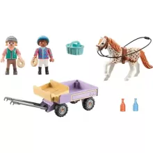 Playmobil 71496 Horses of Waterfall - Póni lovaskocsi