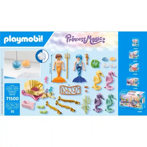 Playmobil 71500 Sellők csikóhalas hintóval