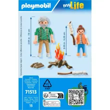 Playmobil 71513 Tábortűz mályvacukorral