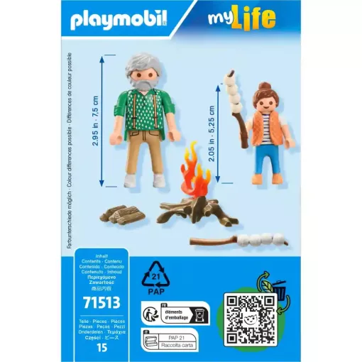 Playmobil 71513 Tábortűz mályvacukorral