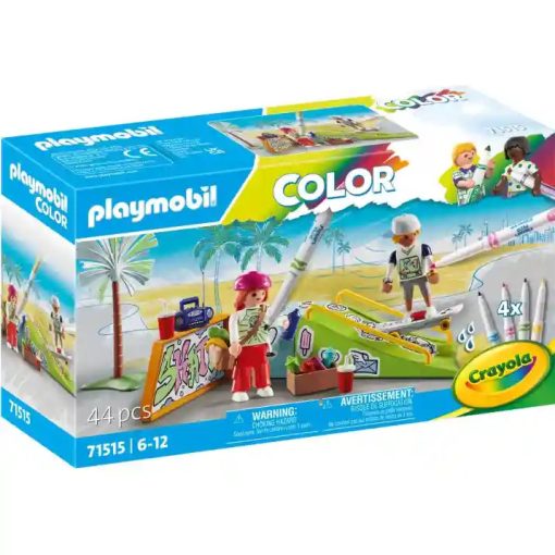 Playmobil 71515 Color - Gördeszkapark színező filctollal