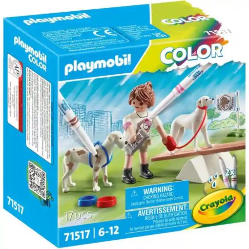 Playmobil 71517 Color - Kutyaiskola színező filctollal