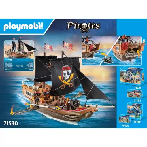 Playmobil 71530 Halálfejes nagy kalózhajó