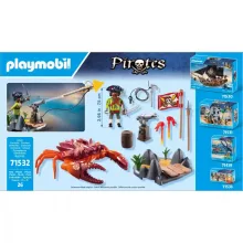 Playmobil 71532 Kalózcsata az óriás rákszörnnyel