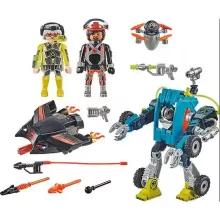 Playmobil 71578 Átalakítható harci robot vs. repülőgép csatája