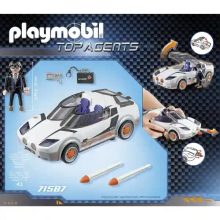 Playmobil 71587 Titkos ügynök rakétakilövő autóval